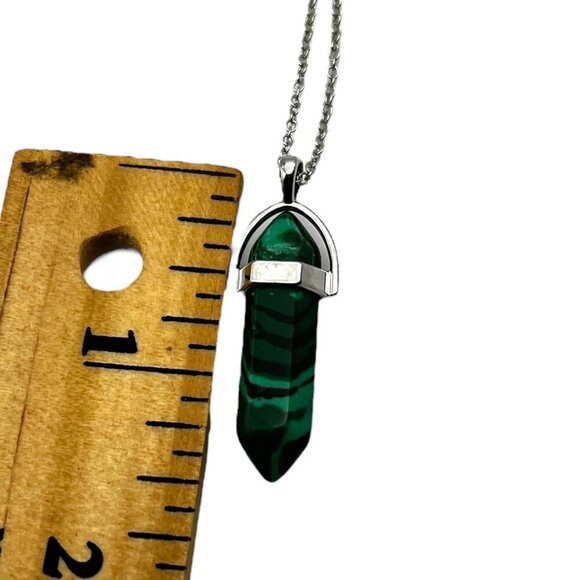 Multi Color Quartz Necklace Pendant Necklace Chain Crystal Necklace Women Jewelr - Picture 3 of 11